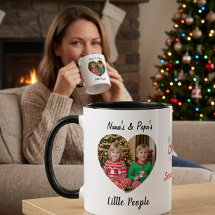 Photo Grandkids Christmas Personalize Mug