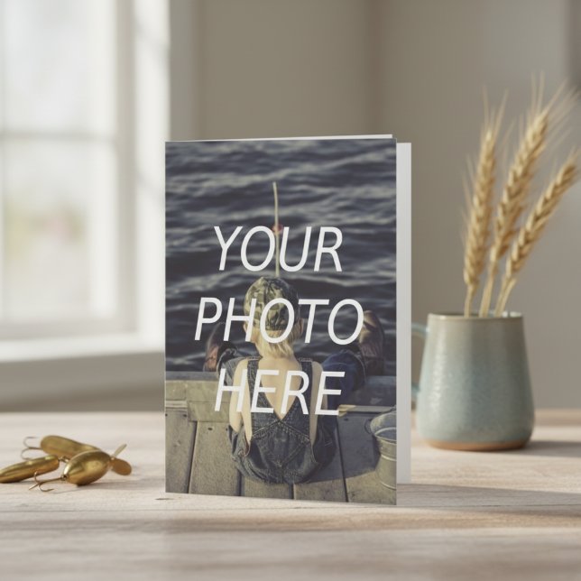 Photo Greeting Card (Personalized Photo Card )