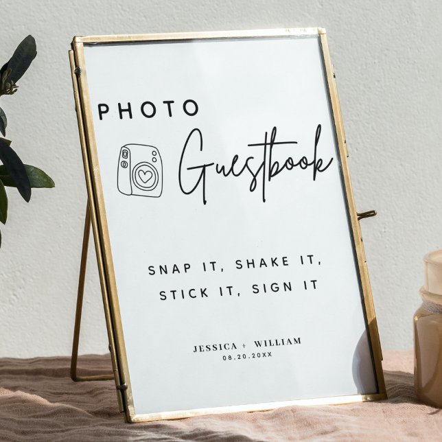 Photo Guestbook Snap It Shake it Stick It Sign it  (Creator Uploaded)