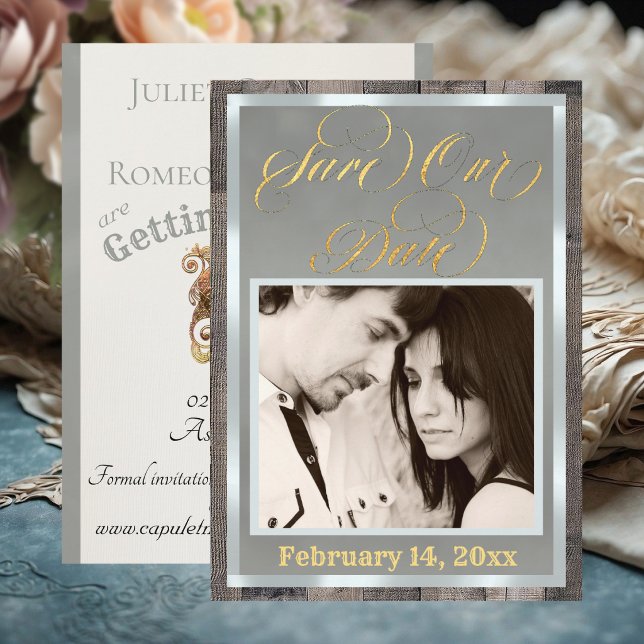 Photo & Heart - Sage Save The Date (Creator Uploaded)