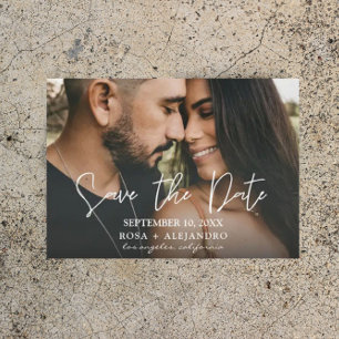 Photo - Horizontal Save the Date Invitation