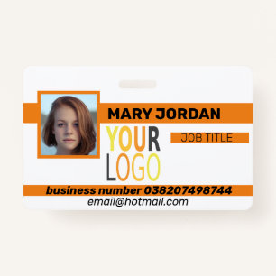 Photo ID badge