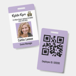 Photo ID Badge