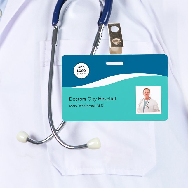 Photo ID Hospital Medical Professional Name Badges (Creator Uploaded)