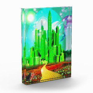 Photo Illustration couleur NoPlaceLikeHome Bloc Acryliqu