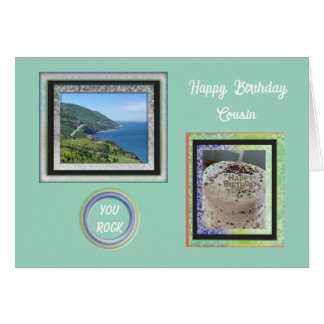 Photo Images for Cousin Birthday Card