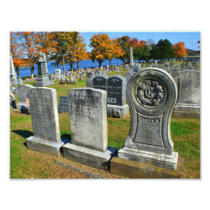 Photo Impression de photos de cimetière