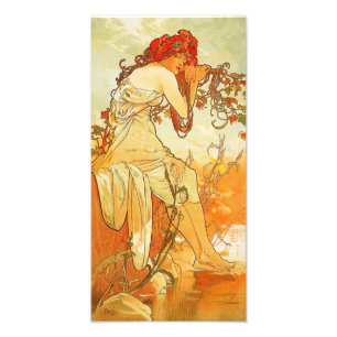 Photo Impression d'été Alphonse Mucha