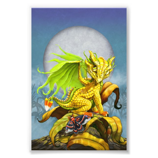 Photo Impression Dragon 4x6 corné (Devant)