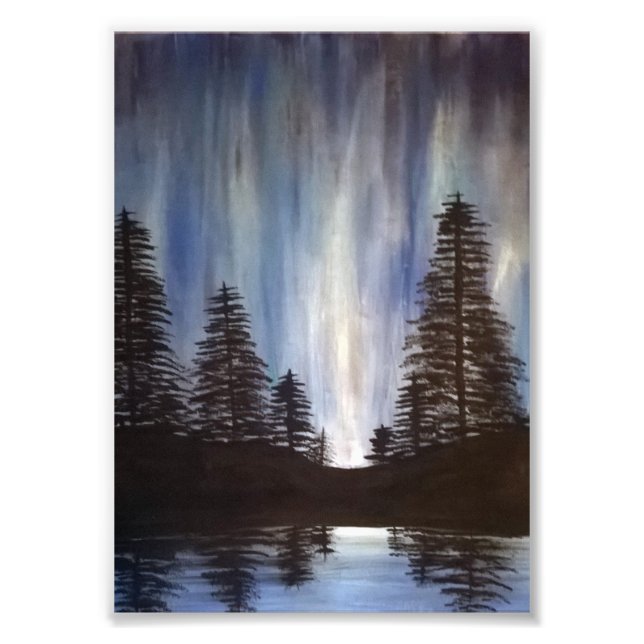 Photo Impression Forest Aurora 5x7 (Devant)