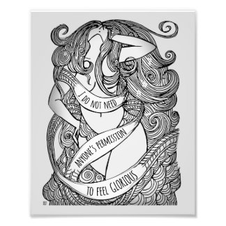 Photo Impression glorieuse moyenne en gris