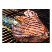 Impression murale de Steak grillé