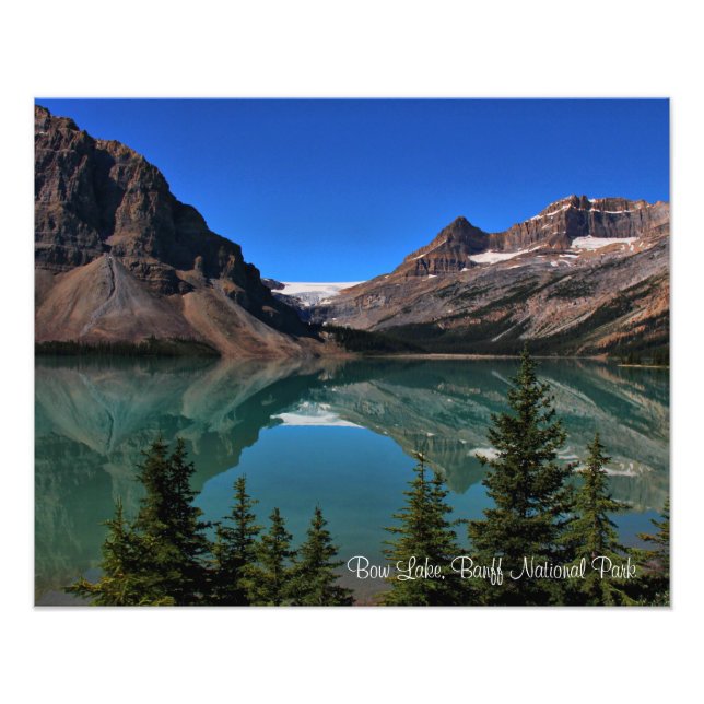 Photo Impression photographique de Bow Lake (Devant)