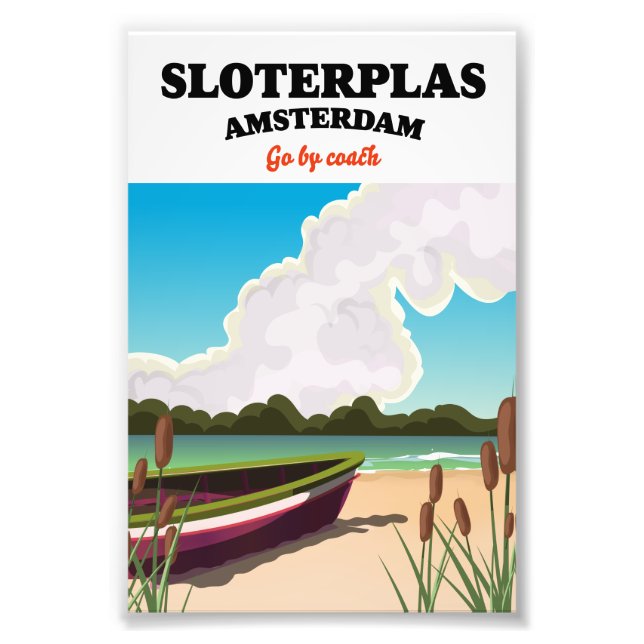 Photo Impression sur toile Sloterplas Amsterdam (Devant)
