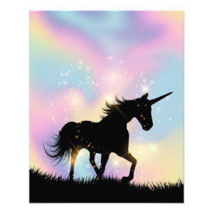 Photo Impression Unicorne   Décor Unicorn Pour Chambre F