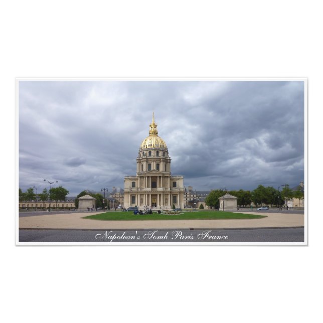 Photo Imprimer Tombeau de Napoléon Paris France (Devant)