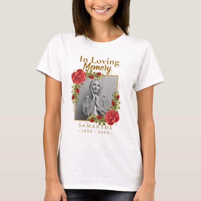 Photo In Loss Memory Loss of Mother T-Shirt (Devant)