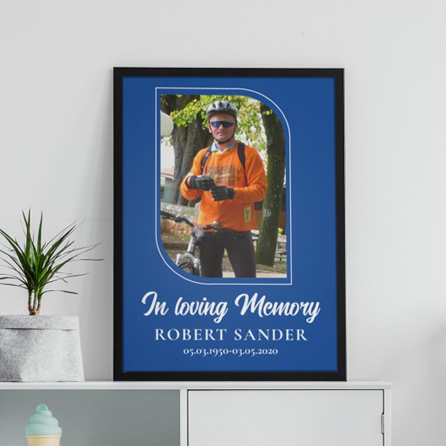 Photo In loving memory  Poster (Creator Uploaded)