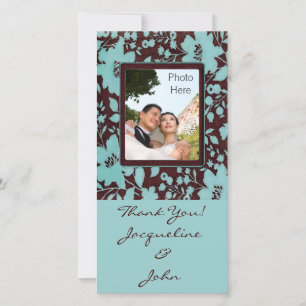 Photo Insert Cards ~ Thank You Wedding Pic Cards