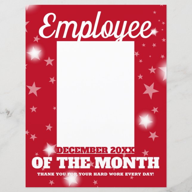 photo insert employee of the month DEC letterhead (Front)