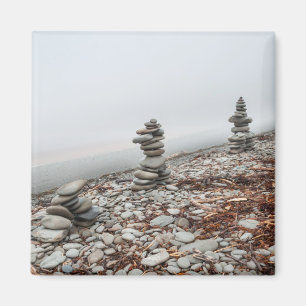 photo inukshuk magnet