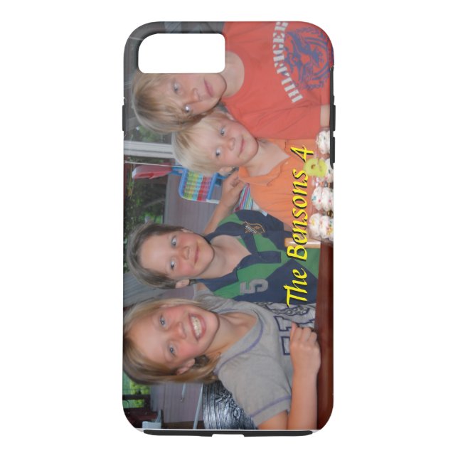 Photo iPhone 7 Plus case with name (Back)