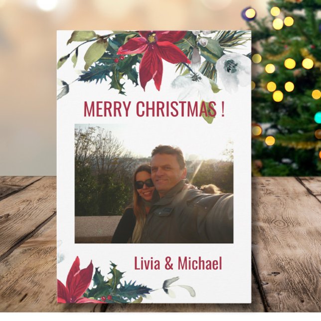 Photo Joyeuse carte de Noël (Créateur téléchargé)