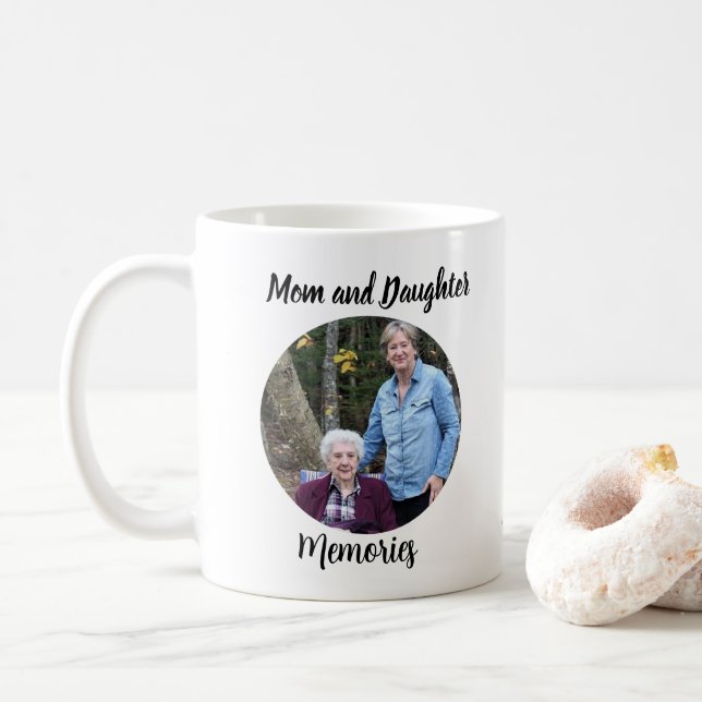 Photo Keepsake Personalize Coffee Mug (With Donut)