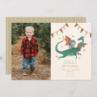 Photo Knight and Dragon Royal Medieval Birthday