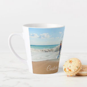 Photo Latte Mug Offrez vos photos et votre texte