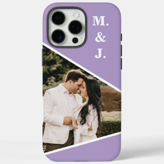 Photo Lavender Monogram iPhone 16 Pro Max Case