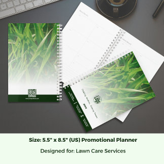 Photo Lawn Care Promotional Logo Planner
