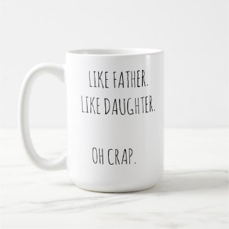 Photo Like Père Like fille/fils Coffee Mug