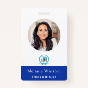 Photo   Logo Professional Office   Blue Badge