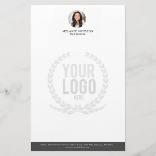Photo   Logo Professional Office Personalized Stationery