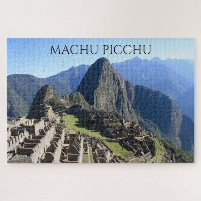 Photo Machu Picchu Ruins Jigsaw Puzzle (Horizontal)