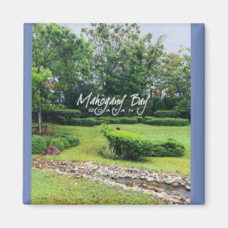 Photo magnet from Mahogany Bay, Roatan, Honduras