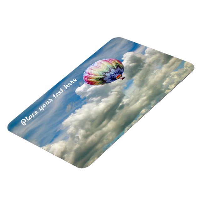 Photo Magnet - Hot air balloon (template) (Left Side)