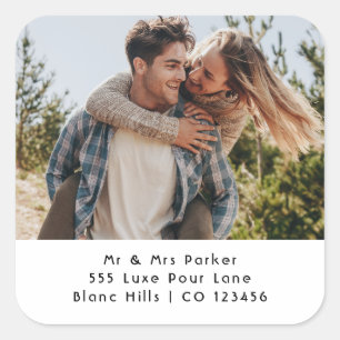 Photo Mailing Labels Return Address Sticker Roll