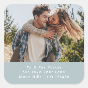 Photo Mailing Labels Return Address Sticker Roll