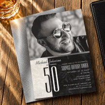 Photo Male 50th Birthday