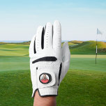 Photo man myth legend golf glove<br><div class="desc">Personalize and add your own photo. A white overlay so you can read the text. Text: The Man, The Myth, The Legend.</div>