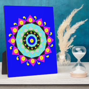 Photo Mandala : Plaque décorative