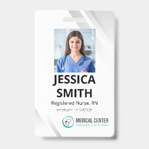 Photo Medical Office ID Badge