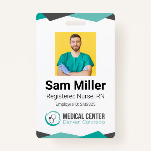 Photo Medical Office ID Badge
