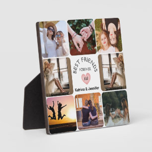 Photo Meilleures Amies Pour Toujours   Plaque de Collage