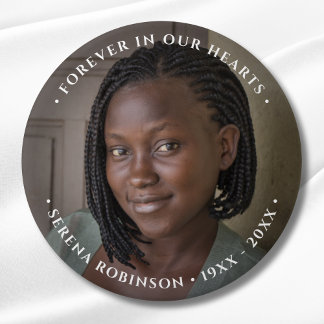 Photo Memorial Buttons