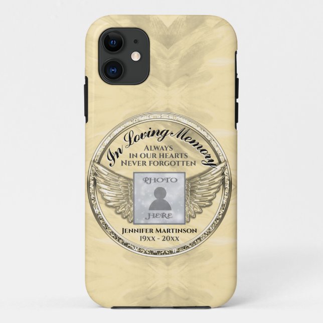 Photo Memorial in Loving Memory  Case-Mate iPhone  Case-Mate iPhone Case (Back)