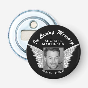 Photo Memorial Keychain Bottle Opener
