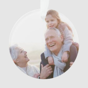 Photo Memorial Ornament for Loved one